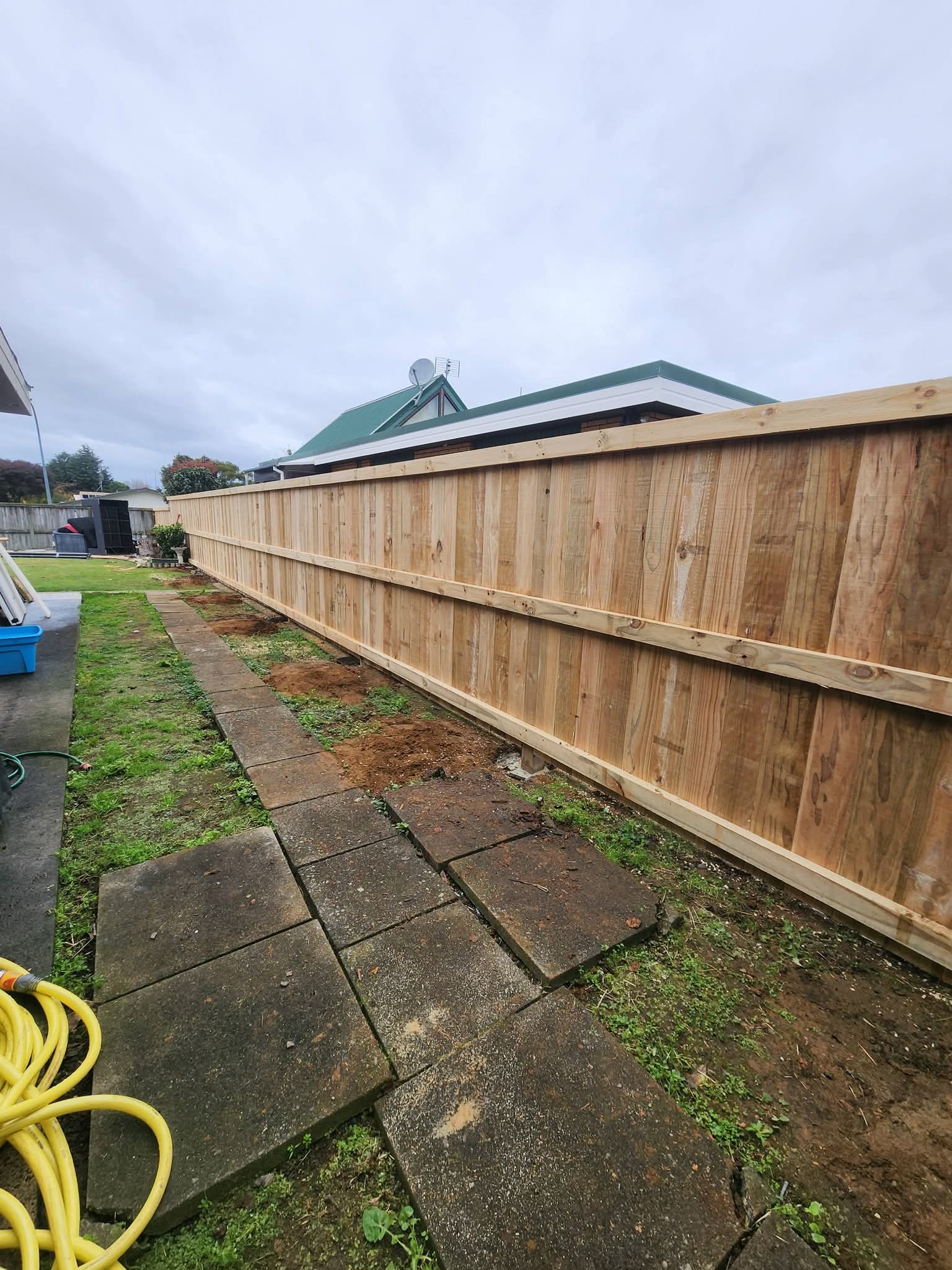 Timber fence installation Bay of Plenty